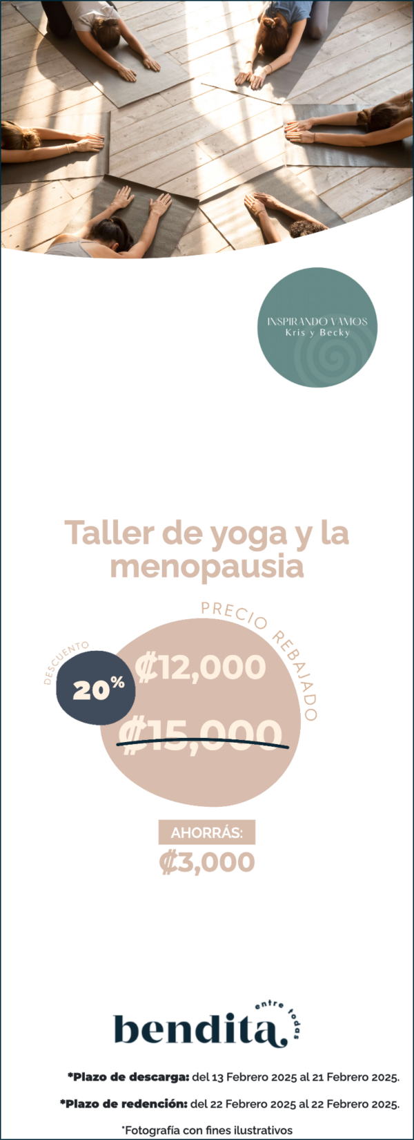 Inspirando Vamos: Joyful Yoga - Tu espacio de conexión y equilibrio para vivir la menopausia con alegría