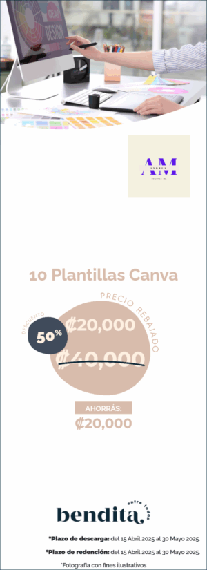 Andrea Digital MK: Plantillas para tu negocio