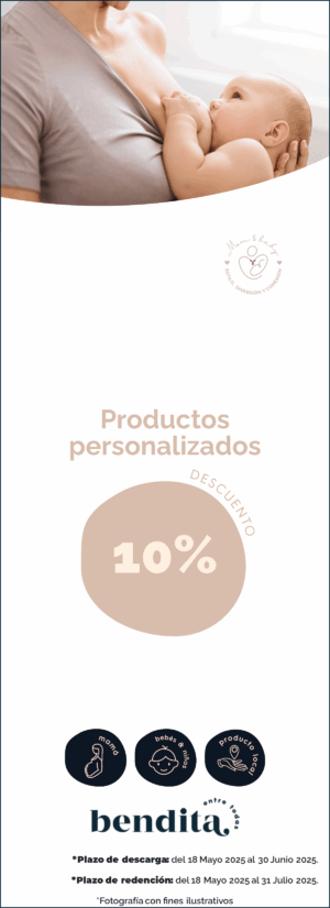 Mom and baby CR: 10% descuento en productos personalizados!