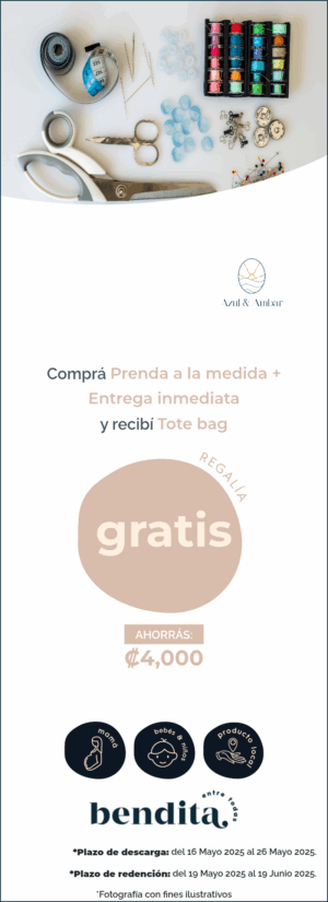 Azul y Ámbar: TOTE GRATIS