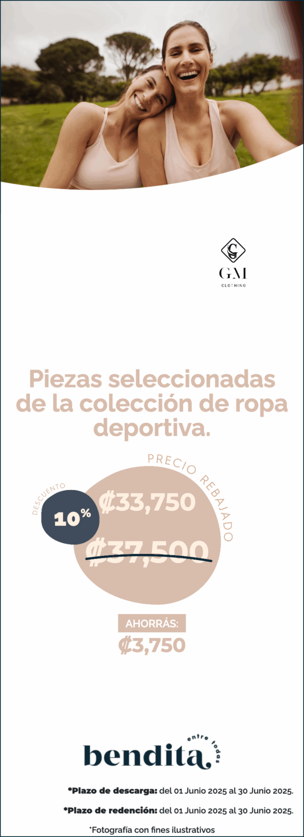GM CLOTHING: PROMO BENDITA GM