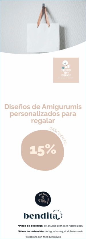 Cordón de Tres Dobleces: Mamigurumi