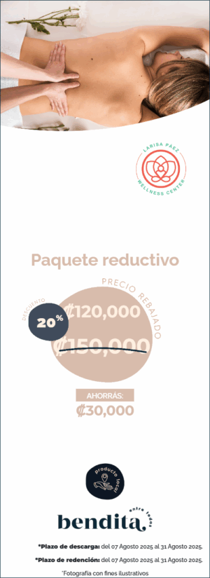 Larisa Páez Wellness Center: Paquete Reductivo Especial para Mamá