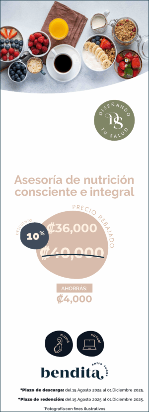Diseñando tu salud - The Wellness Center: Tu primera asesoría de alimentación integral te espera