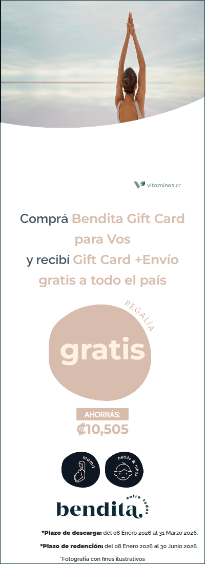 Somos Vitaminas CR: Bendita Gift Card para Vos