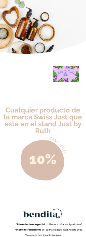 Just by Ruth: Descuento del 10% en compras de ₡50 000 en adelante