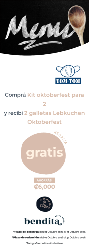 Tom Tom Comida Alemana: Kit Oktoberfest